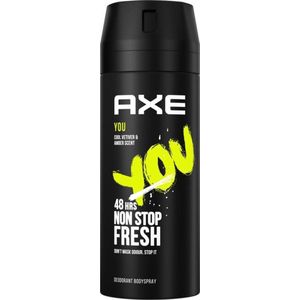 x4 Axe Deodorant Bodyspray You 150 ml
