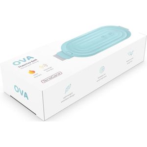 Draagbaar Verwarmingskussen met Massage voor Menstruatiepijn en Endometriose - 3 Warmte- en Massagemodi