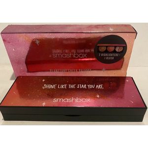 Smashbox Planetary Cheek Palette Blush Highlighter Contour 2 Highlighters + 1 Blush