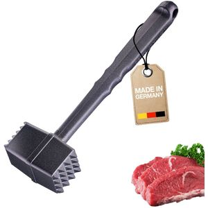 Westmark vleeshamer Robusto Black Edition – Dubbelzijdige vleeshamer – Vleeshamer voor schnitzels, karbonades en biefstuk – Antraciet