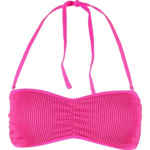 BECO crinkle bikini topje - B-cup - roze - maat 36