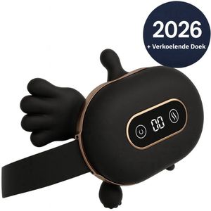 3-in-1 Nekmassage Apparaat met Warmtefunctie – Massage voor Nek & Schouders – Elektrische Nekmassager – Draadloos & Ergonomisch Ontwerp – Inclusief Verkoelende doek