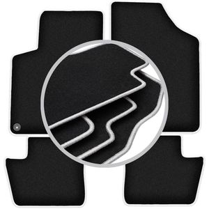 CARLUX-SILVER automatten voor: Citroen DS4 hatchback (2011-2015)
