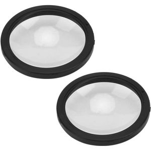 MKStore - Professionele Lens Cover - Set van 2 - Acryl - Waterdicht - Stofdicht - Anti-olie - Beschermhoes voor Sport Camera's