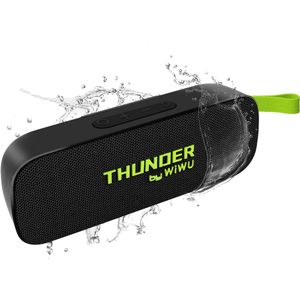 Wiwu - Thunder H2 - Bluetooth Speaker - Zwart - Draadloos