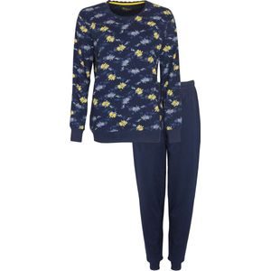 Tenderness Dames Pyjama - Nachtkleding - Donker Blauw - Maat XXL