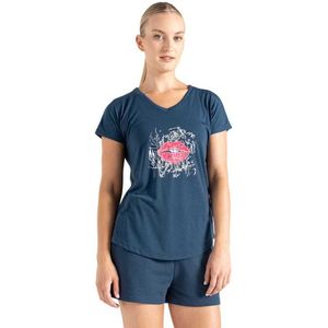 Dare2b Calm T-shirt Met Korte Mouwen Blauw 40 Vrouw