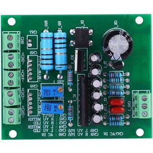 12 V stereo VU-meter versterker-driverplaat | Met mute-functie voor audio | Professionele IC | -content nodig .