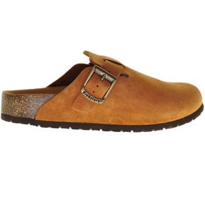 Instapper Cognac Suede Leder Bionatura maat 36