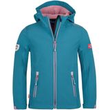 Trollkids - Trollfjord - Softshelljack - Blauw - 98 cm - Meisjes