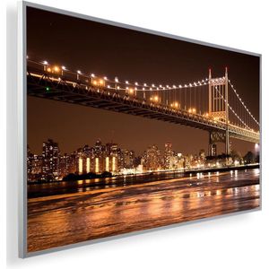 Infrarood Verwarmingspaneel 130W met fotomotief en Smart Thermostaat (5 jaar Garantie) - Brug 153