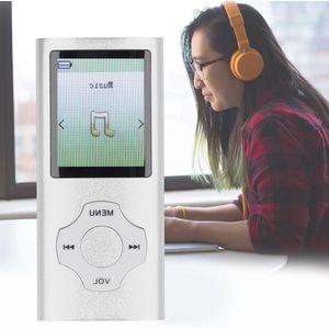 MP3 MP4-speler met Bluetooth 5 18 Inch LCD-scherm Muziekspeler met Spraakopname E-Book Reader Fotoviewer Ondersteunt Uitgebreid Tot 128 GB Muziekspeler voor Kinderen - Content nodig .