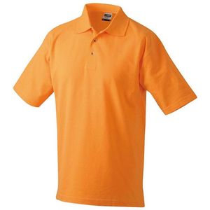 James and Nicholson Heren Medium Pique Polo (Oranje)