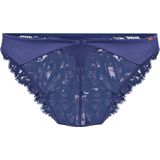 Hunkemöller - Brazilian Grace - Hoog Uitgesneden Lingerie - Blauw