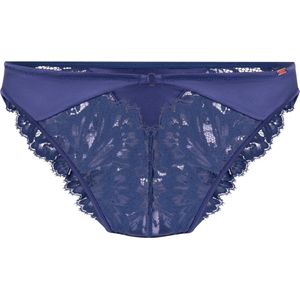 Hunkemöller - Brazilian Grace - Hoog Uitgesneden Lingerie - Blauw
