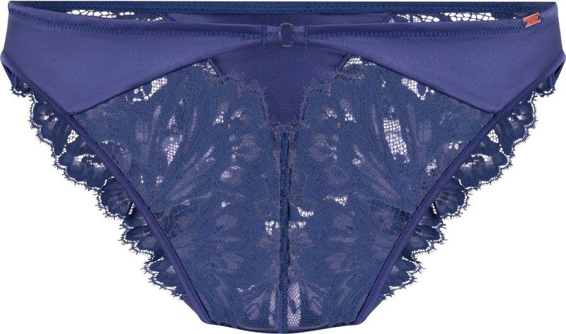 Hunkemöller - Brazilian Grace - Hoog Uitgesneden Lingerie - Blauw