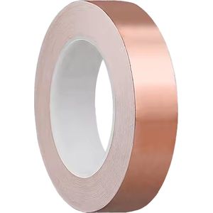 Kopertape 20mm - Geleidende Koperfolie - 10 meter