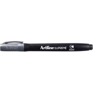 Artline 790 Marker - 1mm Ronde Punt - Zilver