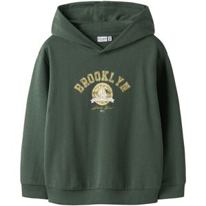 NAME IT - NKMVELTEN LS RLX SWEAT WH UNB - Jongens - Sweaters