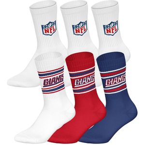 NFL Sokken NFL 6Pack Crew Socks Set van 6