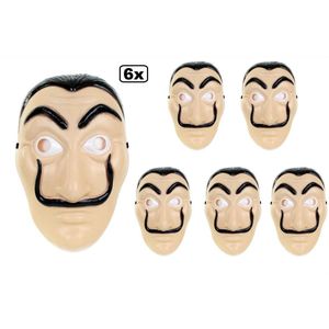6x Dali masker - La Casa de Papel