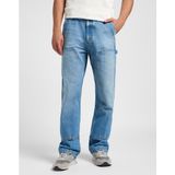 Lee - Double Knee Carpenter - Spijkerbroek - Skatepark - Middenblauw
