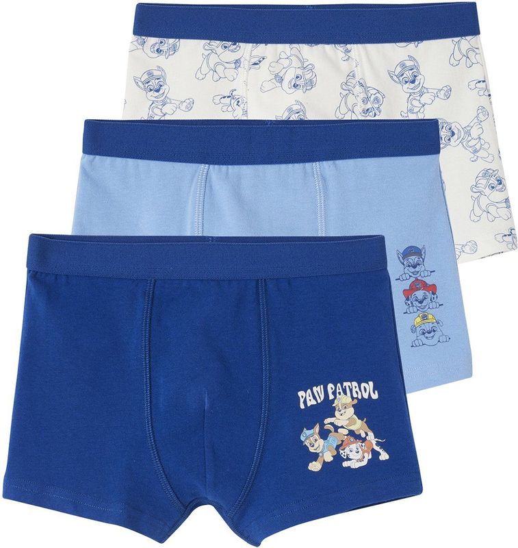 Vertbaudet - Set met 3 Boxershorts - Blauw - Paw Patrol®