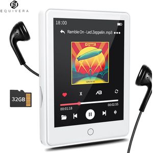 Equivera MP3 Speler Bluetooth - MP3 Speler - MP3 Speler met Bluetooth - MP3 Speler Bluetooth met FM Radio