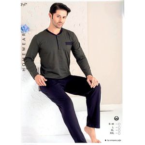 Heren Pyjama / Huispak Alex / 100% Katoen / maat XL