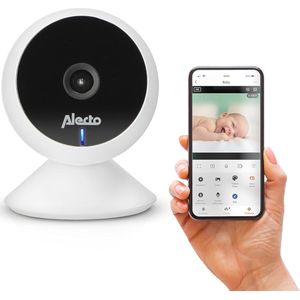 Babyfoon met Camera en WiFi - Video Babycamera met Nachtzicht en Intercom