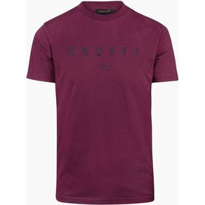 Cruyff Lux SS Tee Bordeaux - XL