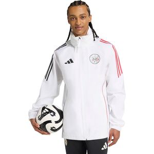 Adidas Ajax Amsterdam Regenjas Wit M Man