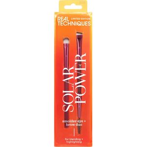 Real Techniques - Smolder Eye and Brow Duo - Make-up Kwasten - 2 st