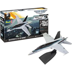 1:72 Revell 04965 Maverick's F/A-18 Hornet ""Top Gun"" - Easy Click System Plastic Modelbouwpakket
