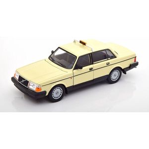 Volvo 240 GL 1986 ""Taxi"" Beige 1-24 Welly