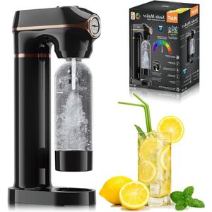 1L Bruiswatermaker van ABS PET voor Commercieel Huisgebruik - Sodastream-flessenmachine met Manometer .
