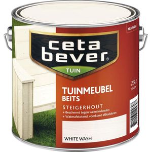 CetaBever Steigerhoutbeits - 10L - Whitewash