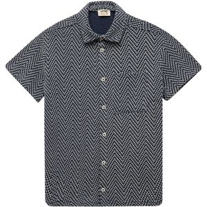 Lange mouw Overhemdkraag T-Shirt