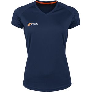 Grays hockeykleding Apex 650 Shirt Wmn Donkerblauw - maat XS