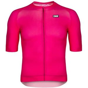 226ers Color Block Korte Mouw Wielertrui Roze L Man