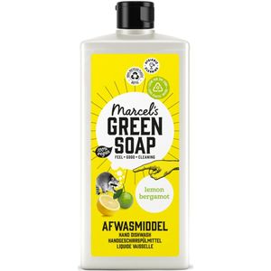 Marcel's Green Soap - Liquide Vaisselle - Citron & Bergamote - Vegan - 500ml
