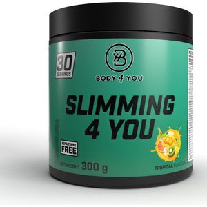 Fatburner poeder Tropical 300g – Vetverbranding, Energie & Focus – Body4You