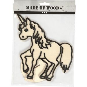Made Of Wood Houten Figuur Om Te Decoreren Paard 19 Cm