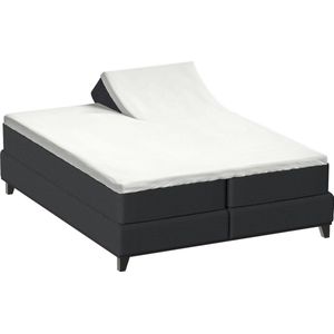 Bella Donna - Piccola - Topperhoeslaken - Wolwit - 180 x 210/220 cm