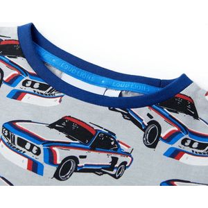 Kinderpyjama met korte mouwen 116 grijs