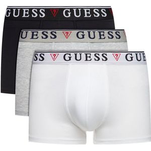 Guess - 3-pack Boxershorts - Zwart/Grijs/Wit - Small