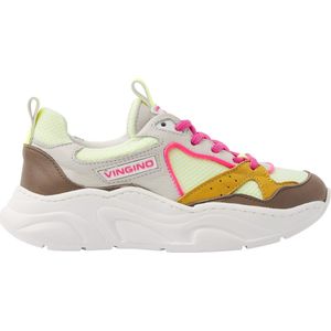 Vingino Olivia Sneaker - Meisjes - Multicolor yellow - Maat 33