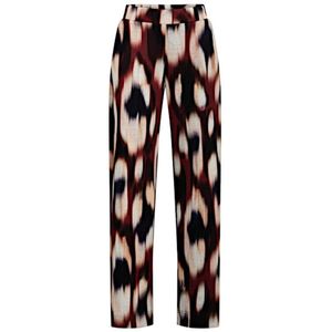 &Co Woman - Veelkleurig - Straight Broeken - Dames - Punta-kwaliteit stof