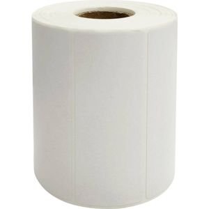 Renkforce RF-5998014 - Rol met Etiketten - Wit - 75 x 30 mm - 800 Stuks - Thermisch Papier