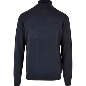 Urban Classics - Knitted Turtleneck Sweater/trui - XXL - Donkerblauw